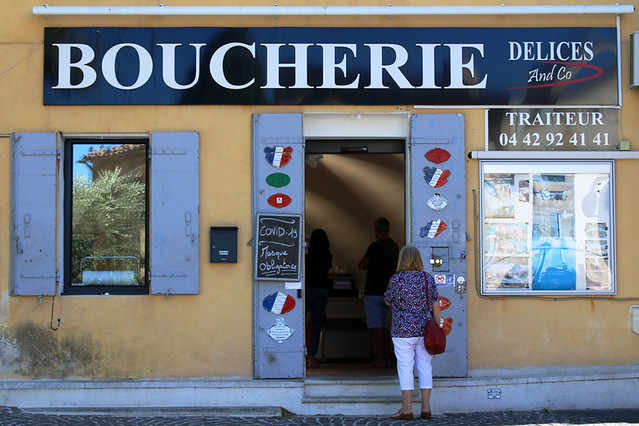 Butchers, Eguilles, Provence, France