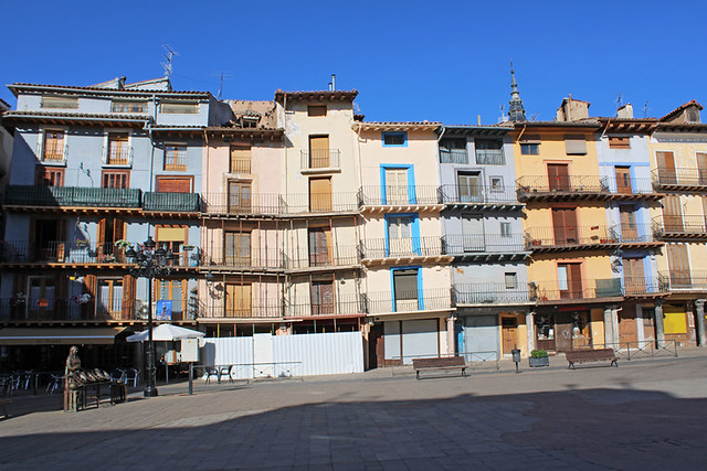 Market square, Calatayud, Spain