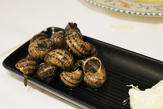 Snails at Casa Escartín, Calatayud, Spain