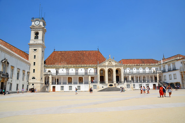 University buildings, Coimbra, Portugal
