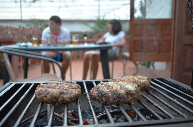 Living abroad, Homemade burgers