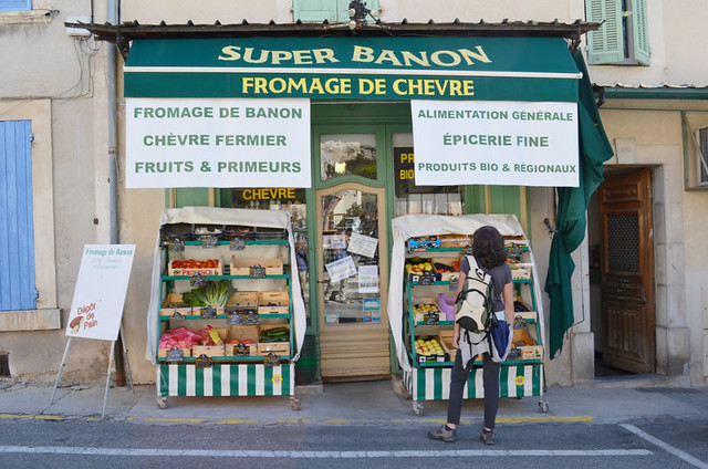 Cheese shop, Banon, Provence, France