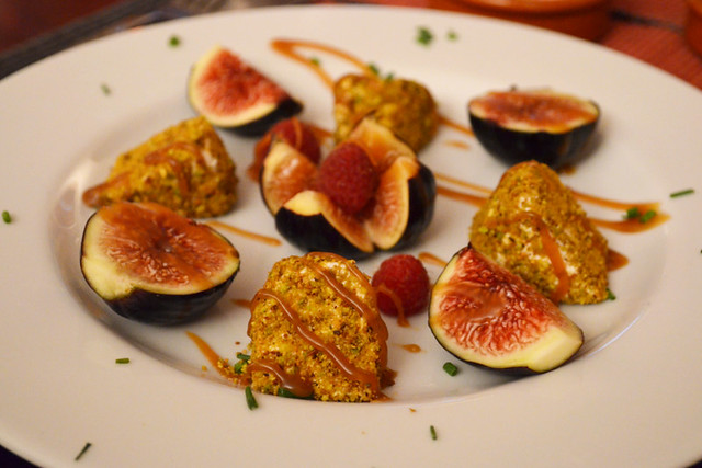 Figs and goat's cheese, Provence, France