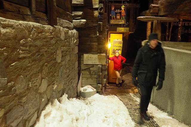 Apres non-ski. Zermatt, Switzerland