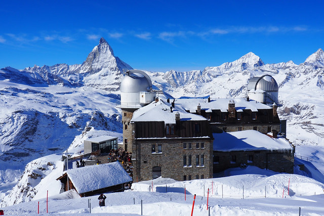 Like a Bond villain lair, Zermatt, Switzerland