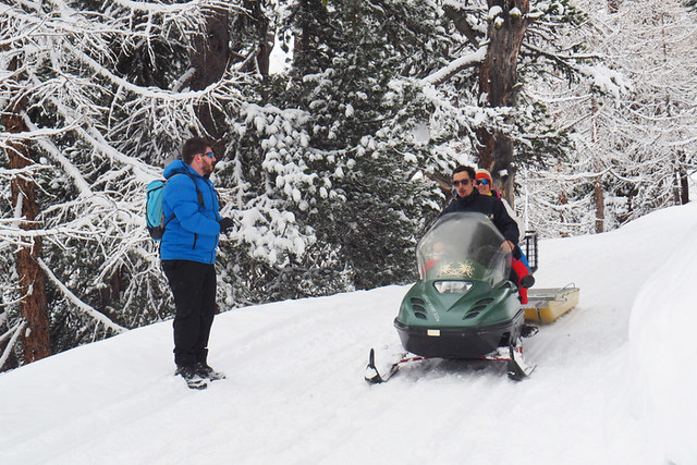 Snowmobile, Zermatt, Switzerland