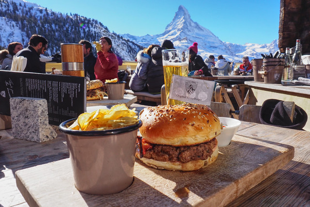 Vrony burger, Matterhorn, Zermatt