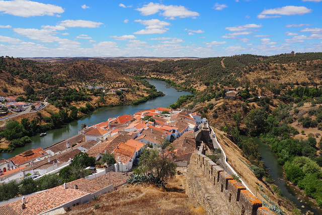 Mértola and Guadiana River, Portugal