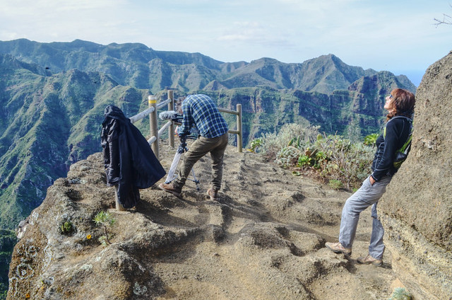 Filmmaking in Anaga, the Real Tenerife