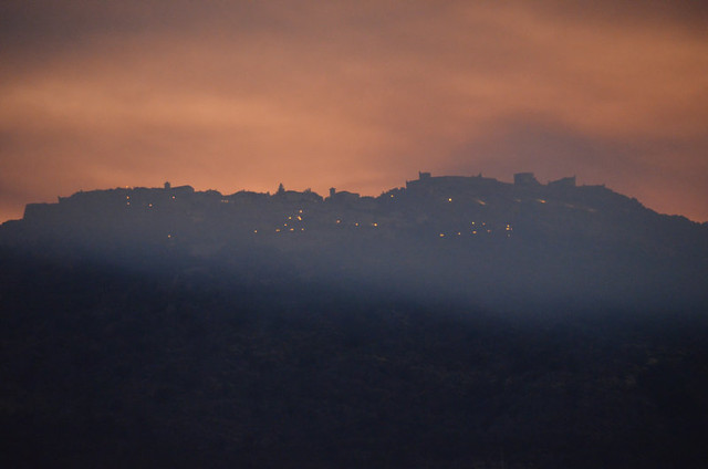 Marvao under an ash cloud