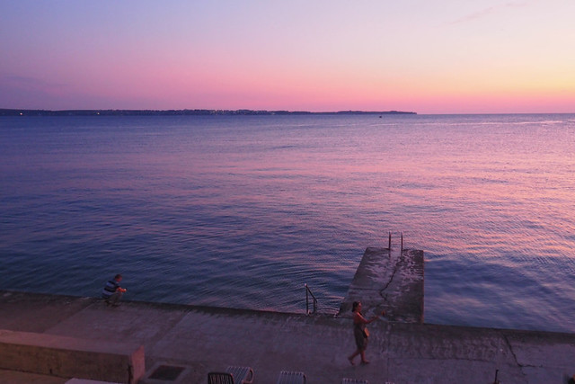 Sunset in Piran, Slovenia