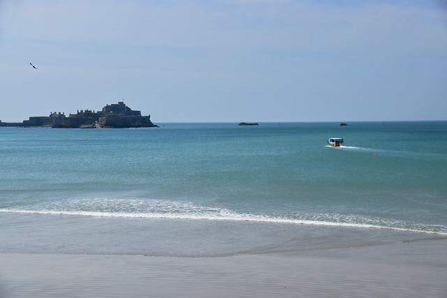 Getting to Elizabeth Castle, St Helier, Jersey