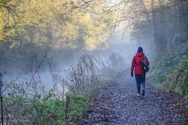 Walking in wellies in Britain