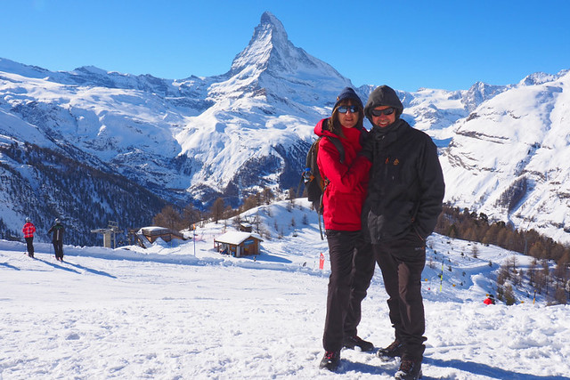 Winter walking in Zermatt