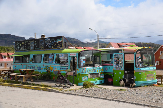 Lunch in a bus, Chile