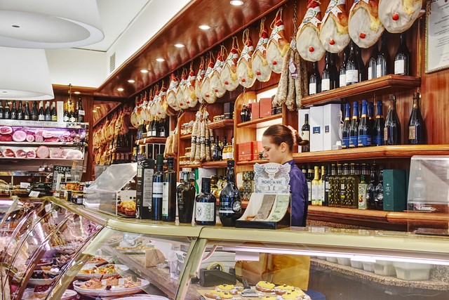 Salumeria Garibaldi , Parma, Emilia Romagna, Italy