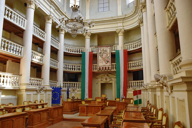 Sala di Tricolore in Reggio Emilia's Town Hall, the place where the Italian Tricolour was created in 1797.
