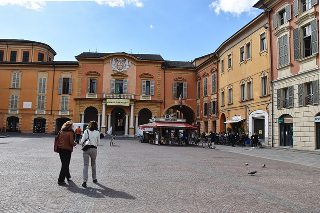 Piazza Camillo Prampolini, or Piazza Grande as it's better known, Reggio Emilia