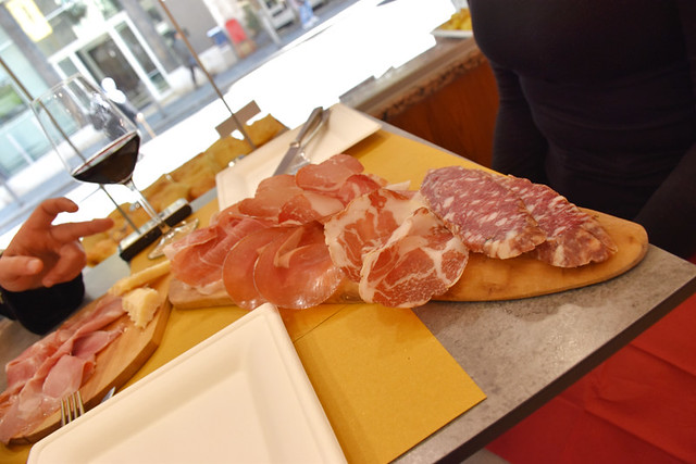 Platter of cured meats, Parma, Emilia Romagna