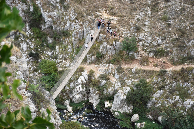 The bridge over the ravine, Matera