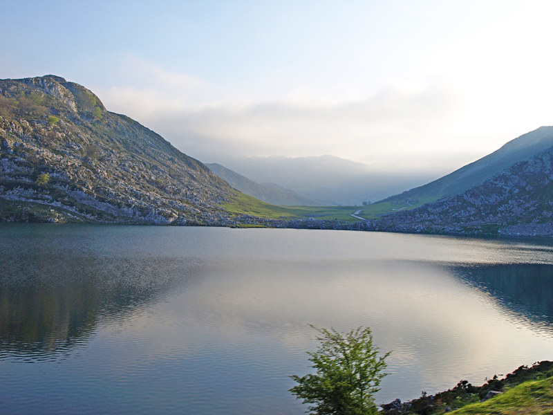 Glacial Lake in Picos de Europa, Asturias