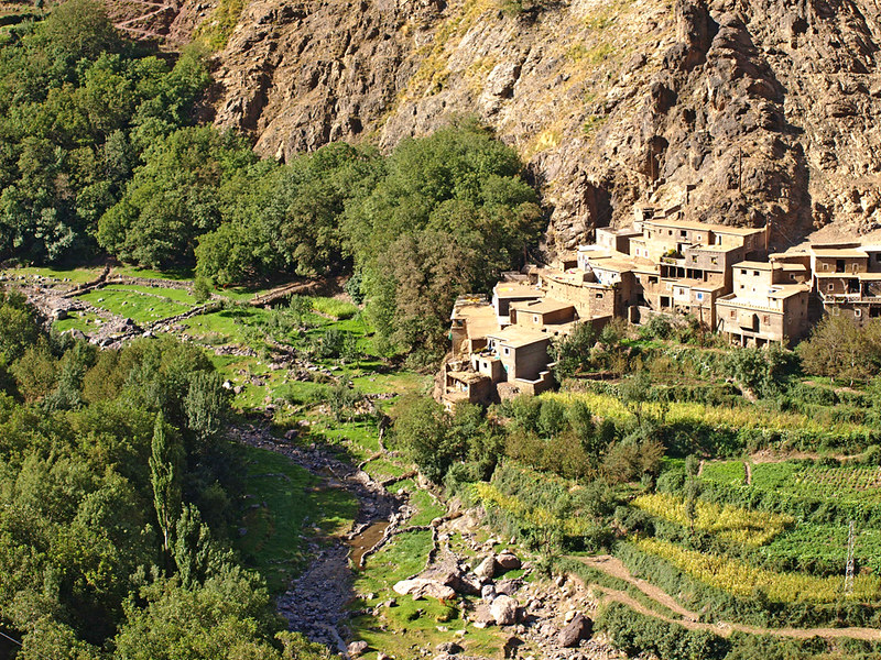 Berber Village, High Atlas Mountains, Morocco