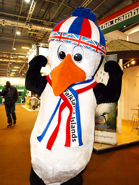 Falkands Penguin, World Travel Market, London