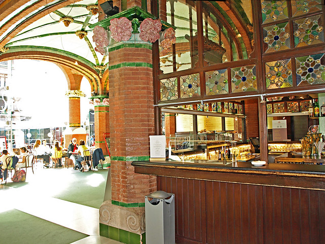 Cafe at Palau de Musica Catalan, Barcelona