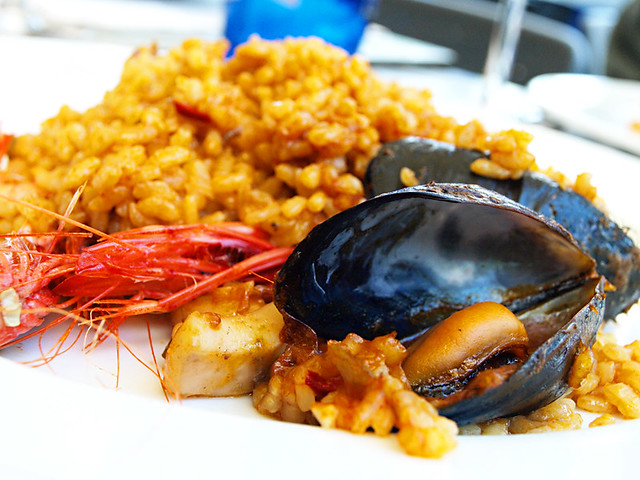 Paella, La Mar Salada, Barcelona