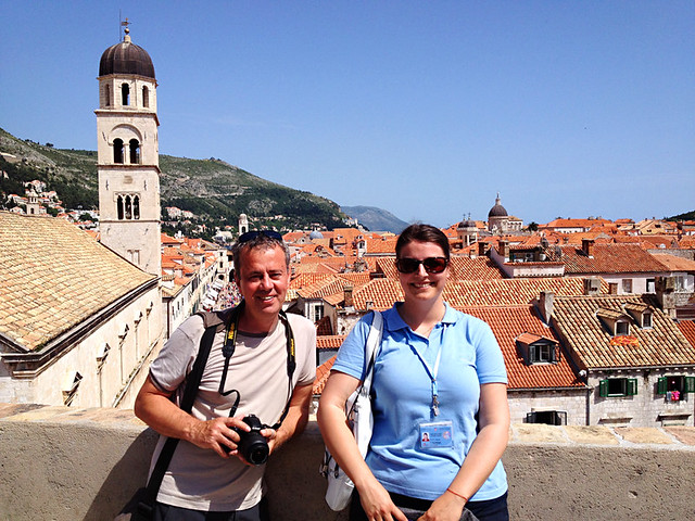 Ivana and Jack, Game of Thrones tour, Dubrovnik, Croatia