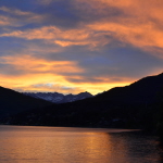 Sunset from Piccolo Lago, Lake Mergozzo, Italy